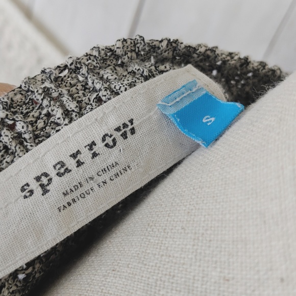 SPARROW sm heathered grey knitted sleeveless tunic - Picture 6 of 7